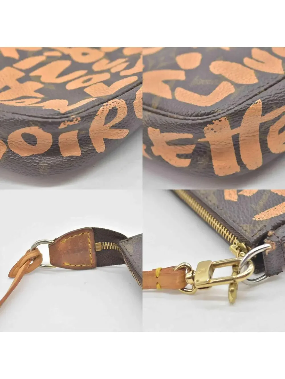 Louis Vuitton Monogram Graffiti Pochette Accessories AR0071